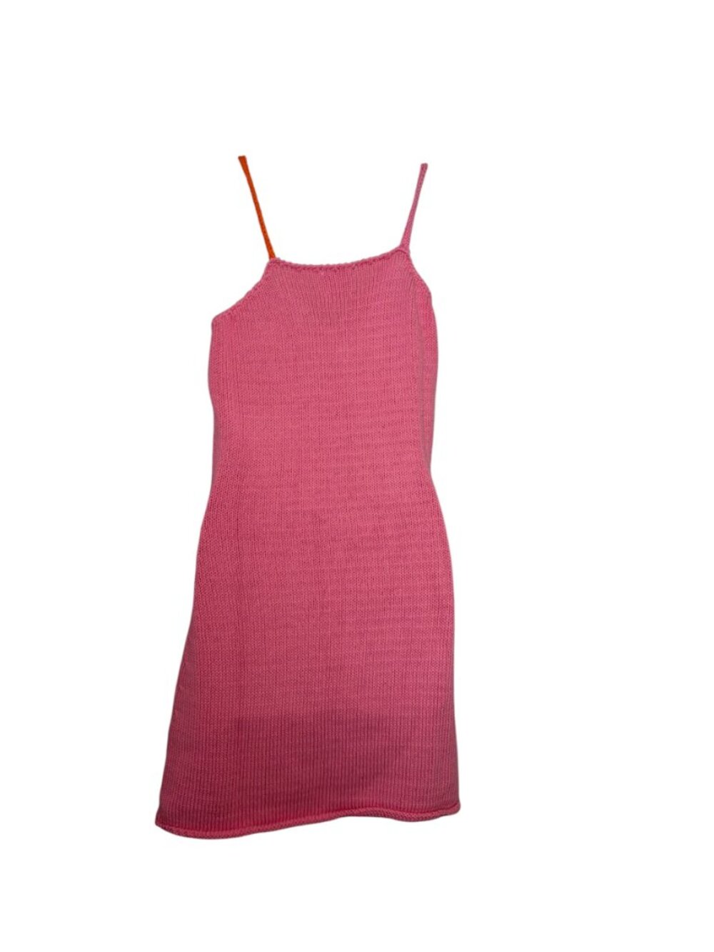 Tach Clothing Maribel Knit Mini Dress Pink Orange Colorblock NWT M - Picture 3 of 6